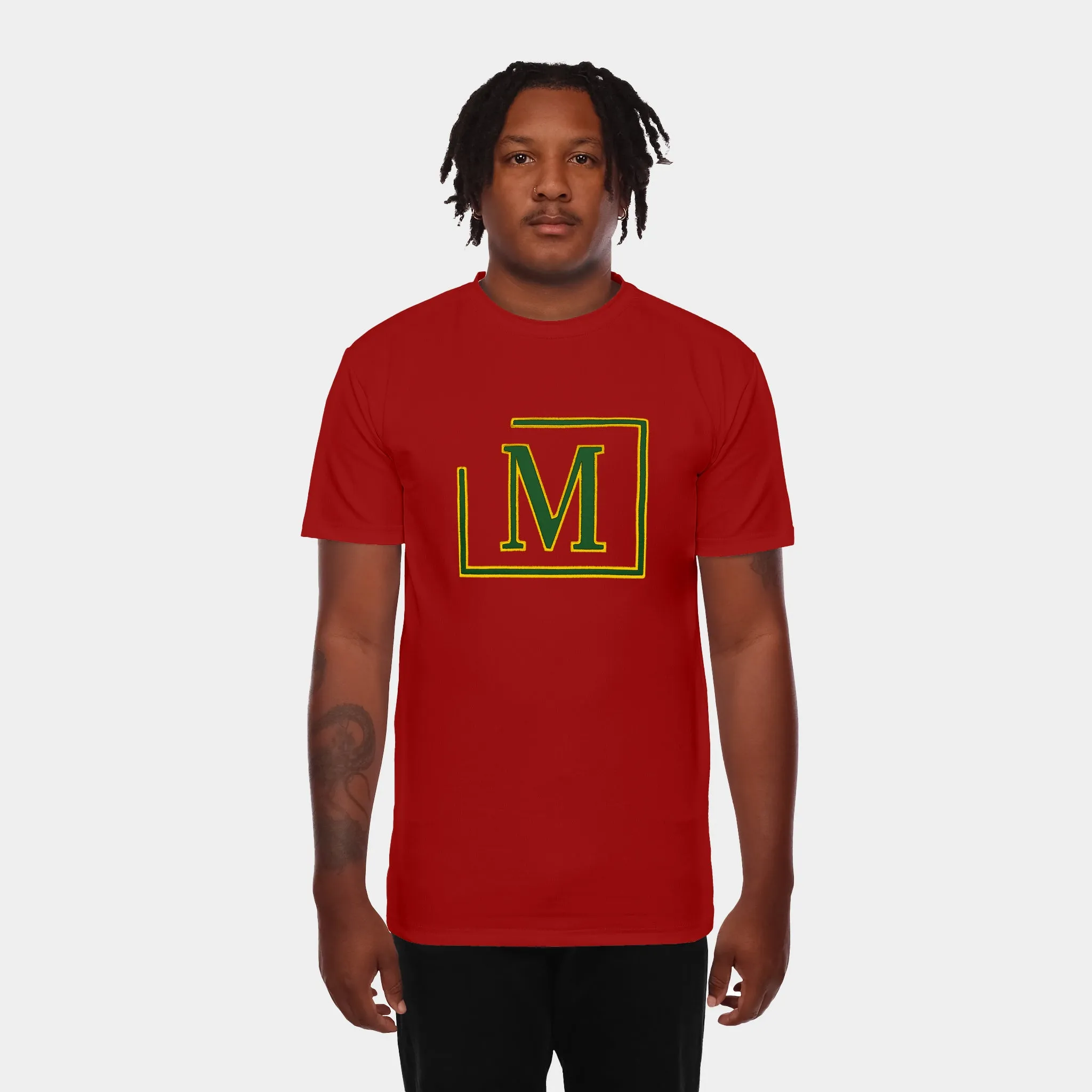 MDB Brand Men's Classic M Embroidered T-Shirt