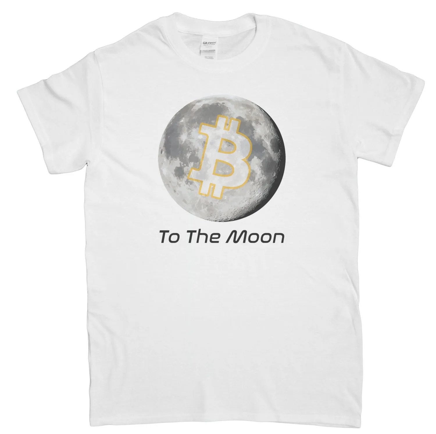 Men's Bitcoin To The Moon Graphic T-Shirt