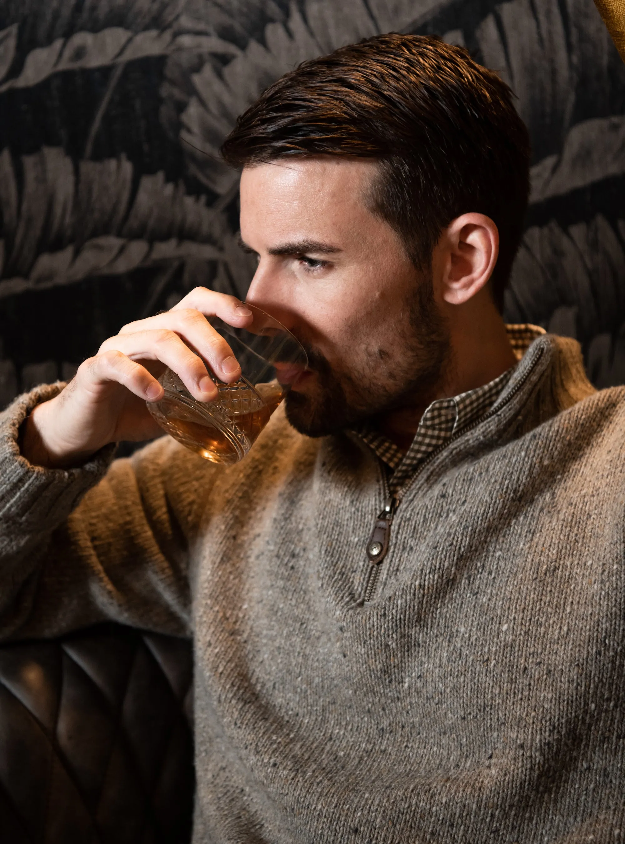 Men's Cumberland Donegal Sweater