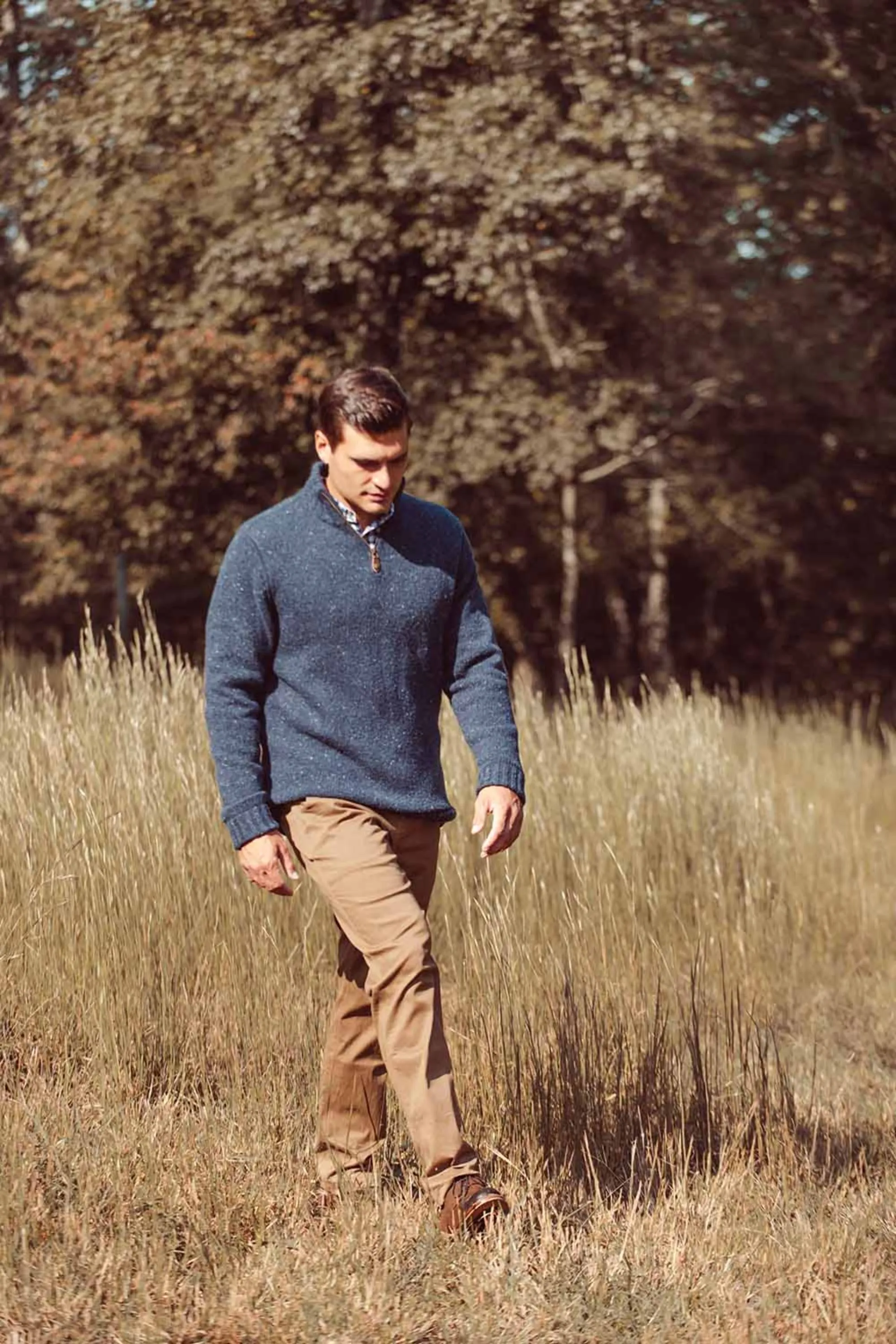 Men's Cumberland Donegal Sweater