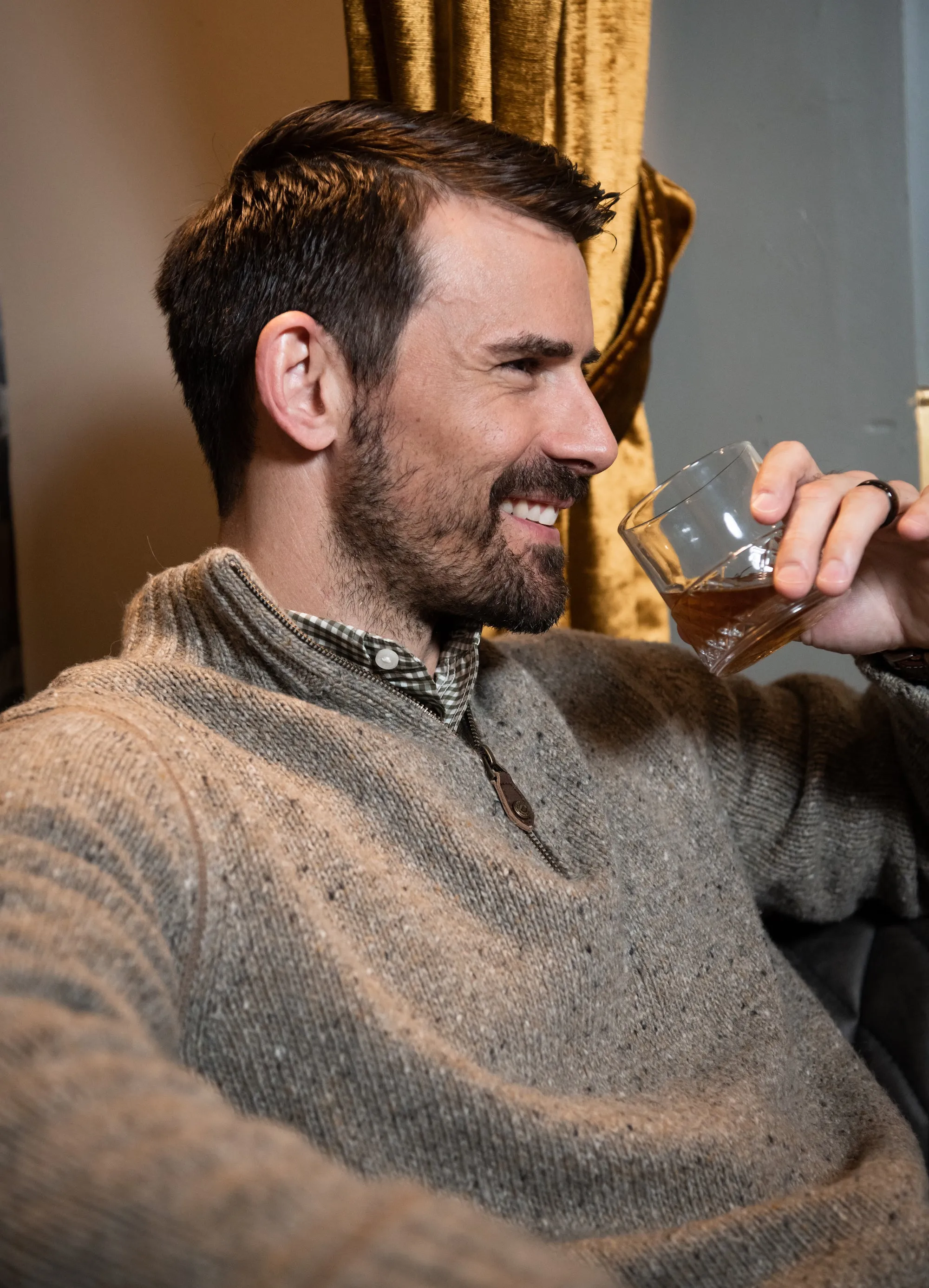 Men's Cumberland Donegal Sweater