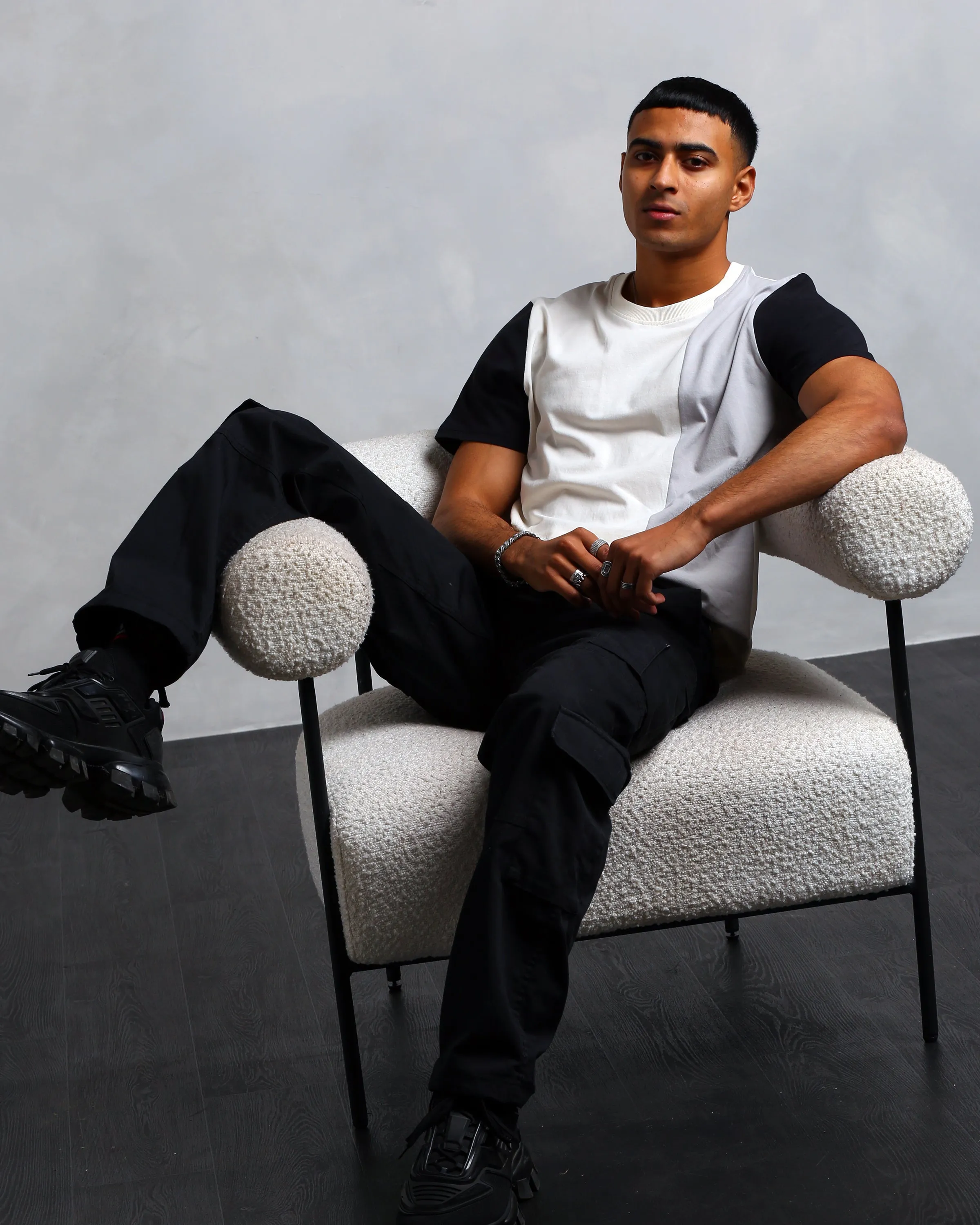 Men's Interlock Panel T-Shirt (Dwain)