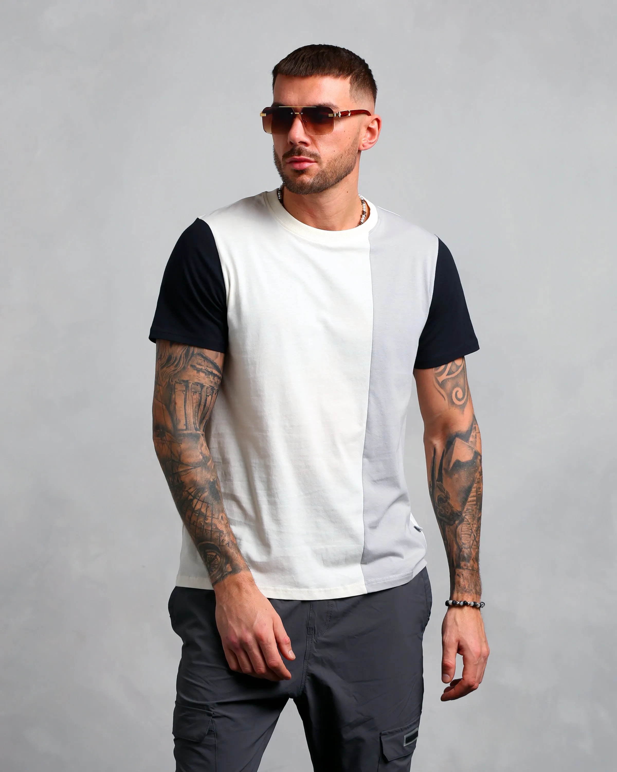 Men's Interlock Panel T-Shirt (Dwain)