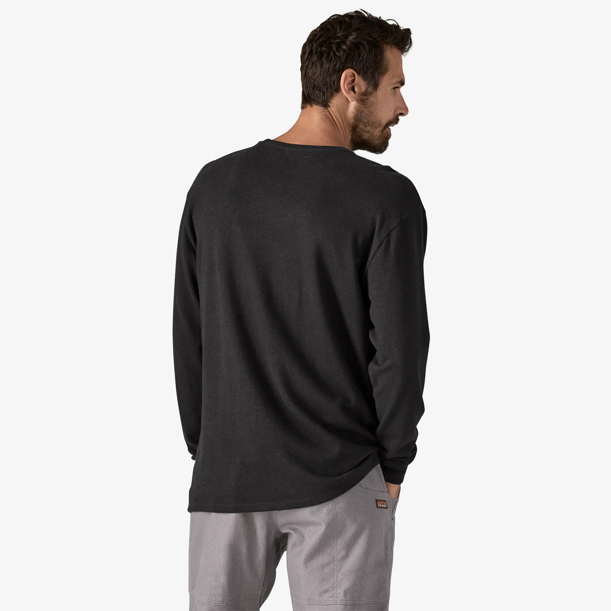 Men's Long-Sleeved Work Pocket T-Shirt