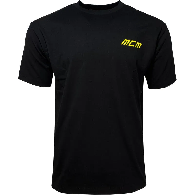 Men's MCM Col Motor T-shirt, Black