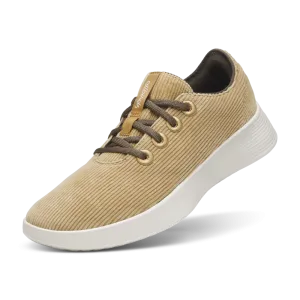 Men's Runner Go - Corduroy - Stony Beige (Natural White Sole)