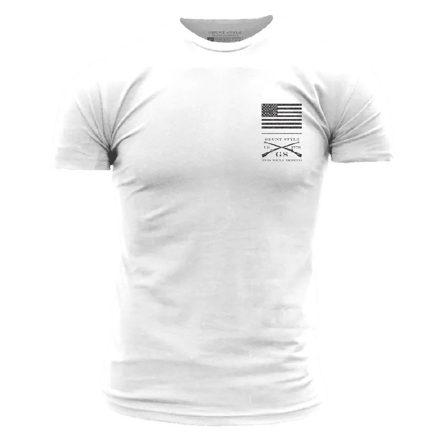 Men's Stand And Fight T-Shirt - White