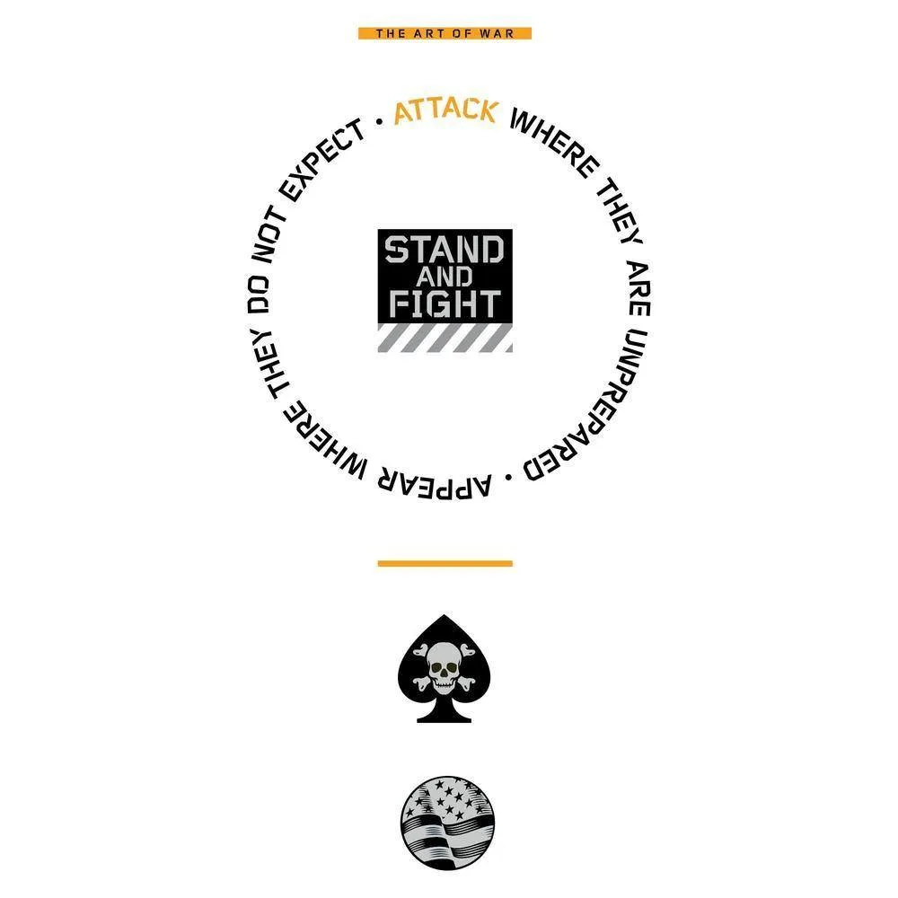 Men's Stand And Fight T-Shirt - White