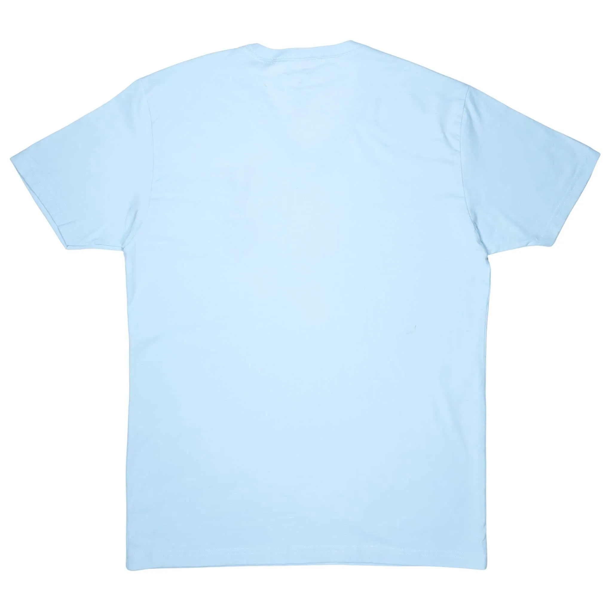 Men's - Vaughn Card Light Blue V-Neck T-Shirt