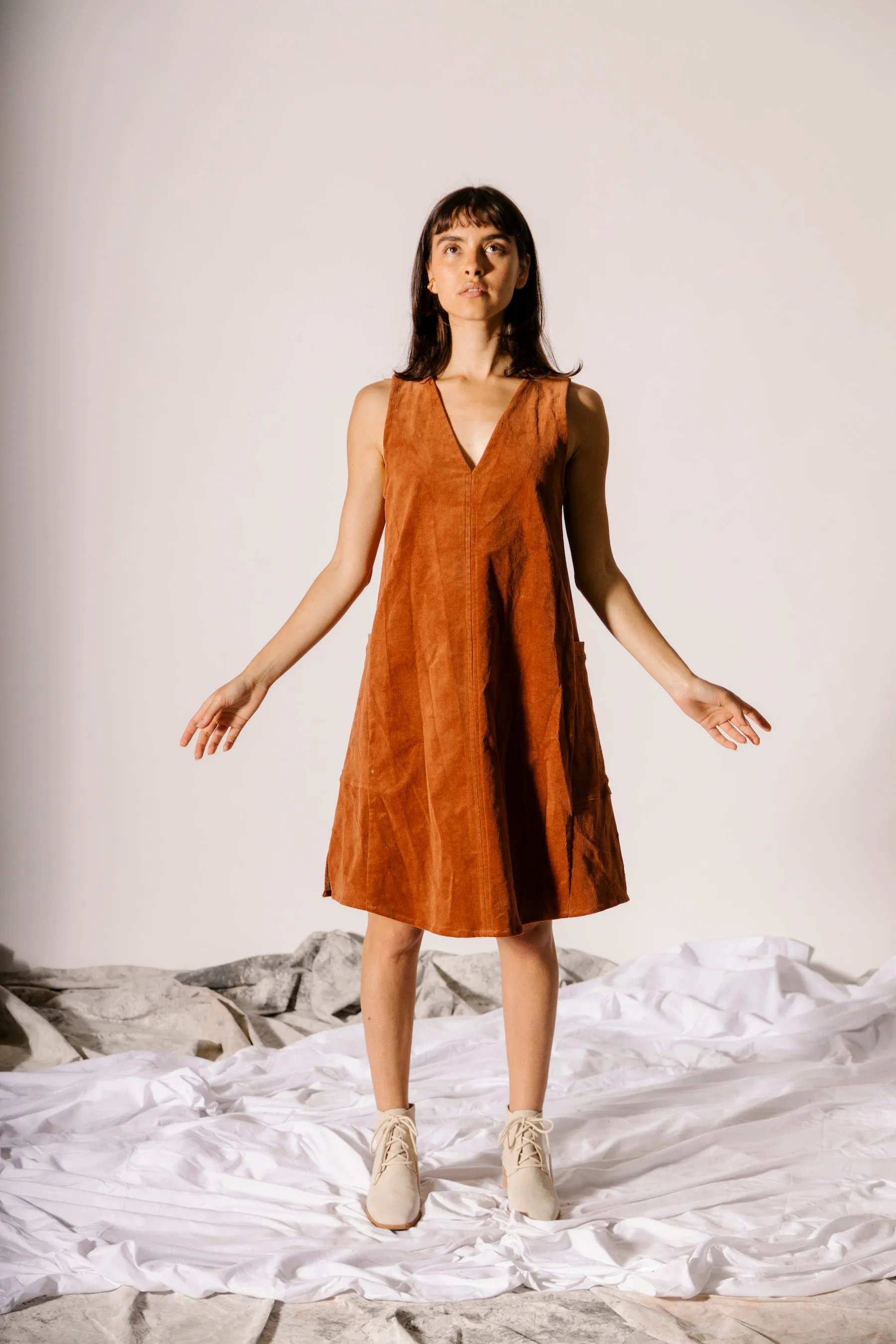 Mira Dress - Corduroy