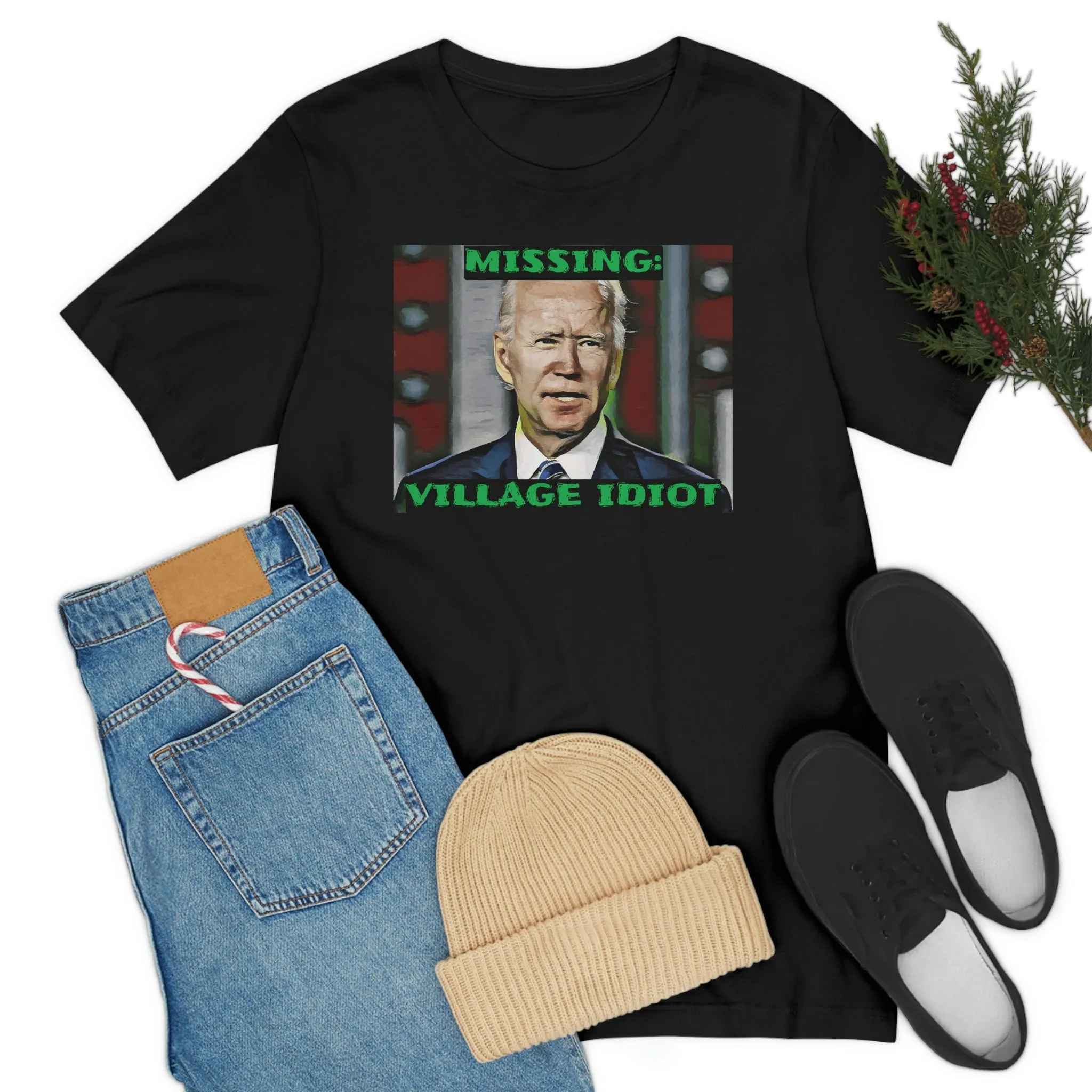 Missing: Village Idiot Short Sleeve Tee