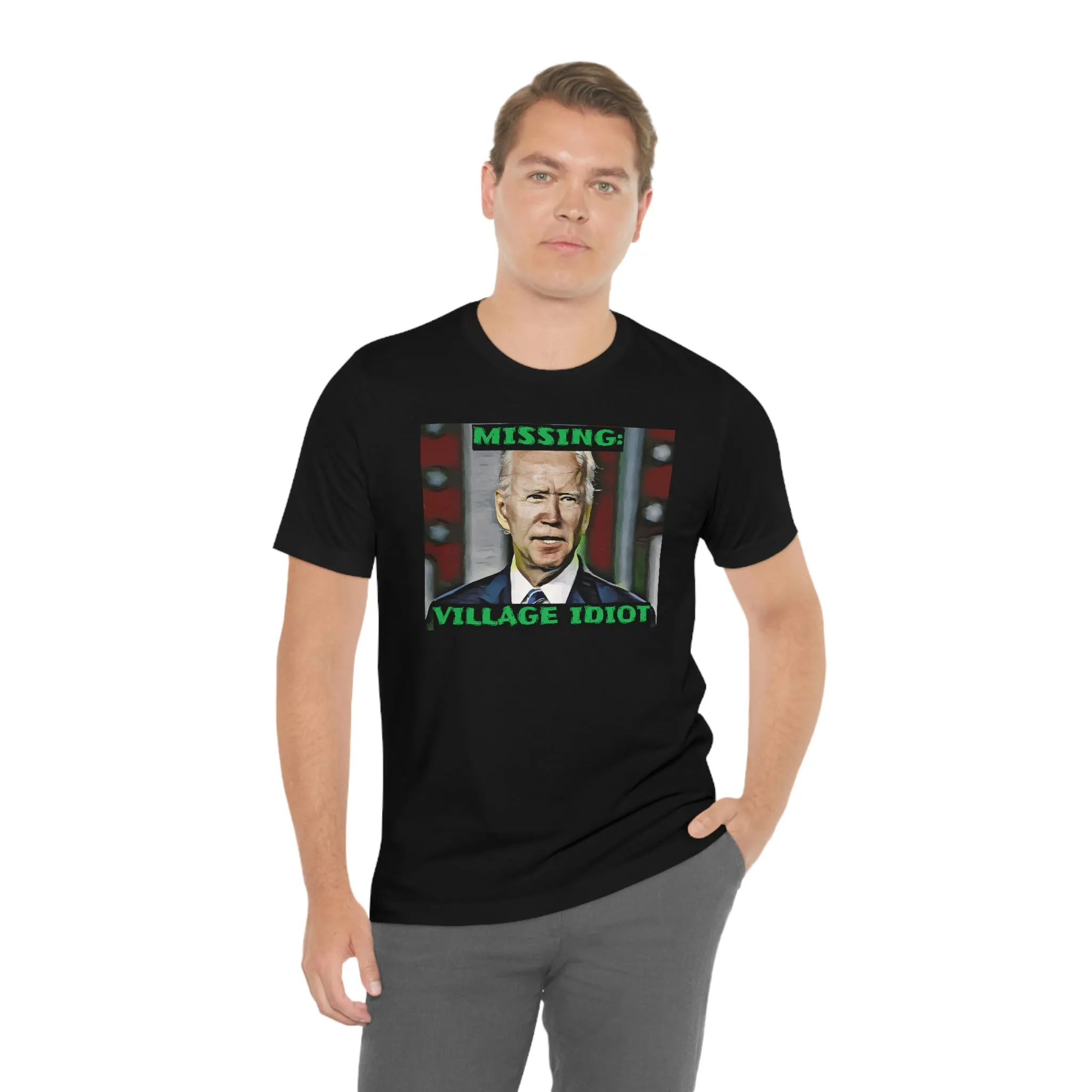 Missing: Village Idiot Short Sleeve Tee