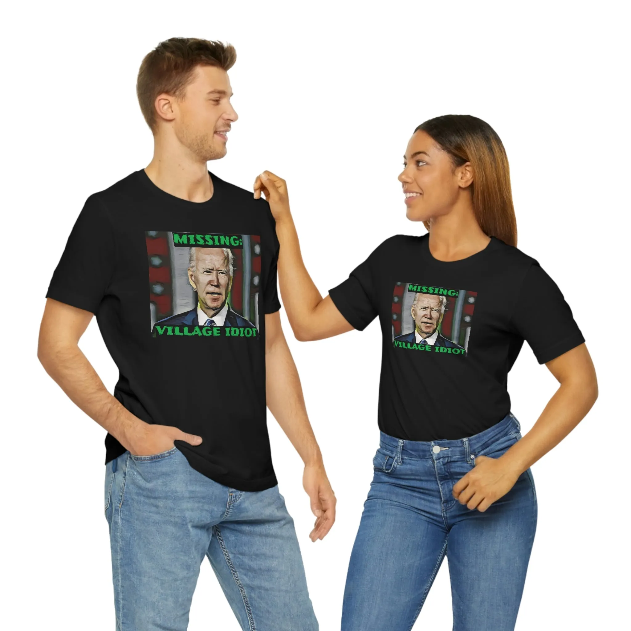 Missing: Village Idiot Short Sleeve Tee