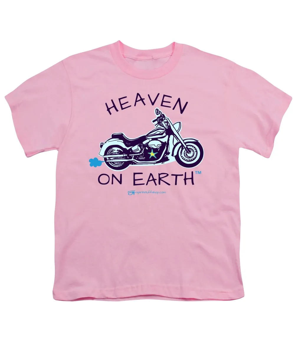 Motorcycle Heaven On Earth - Youth T-Shirt