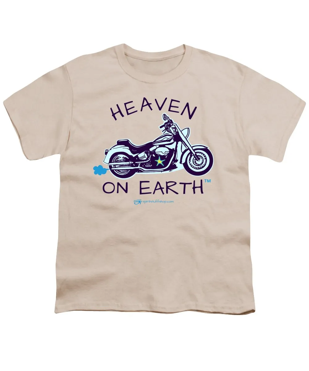 Motorcycle Heaven On Earth - Youth T-Shirt