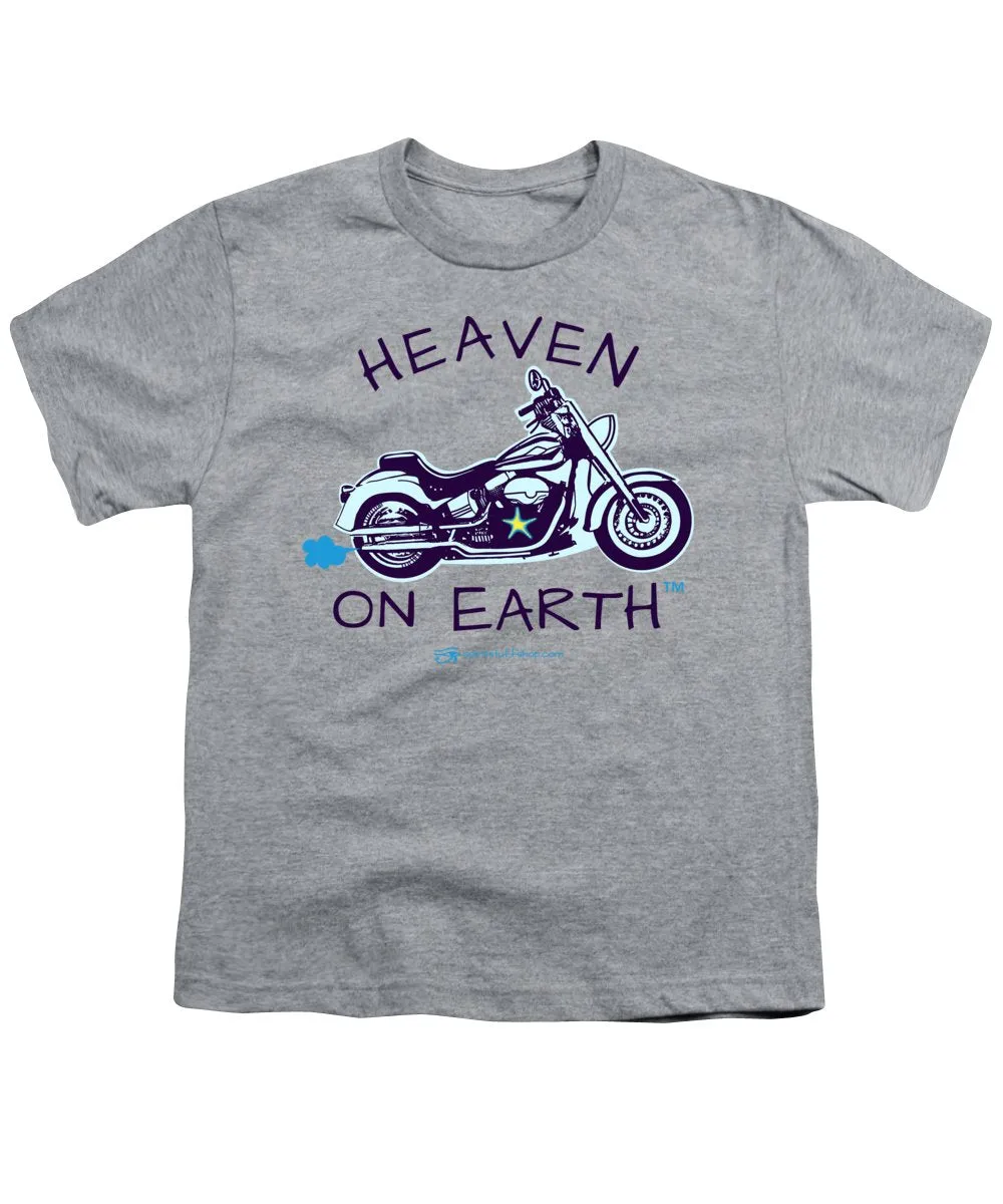 Motorcycle Heaven On Earth - Youth T-Shirt