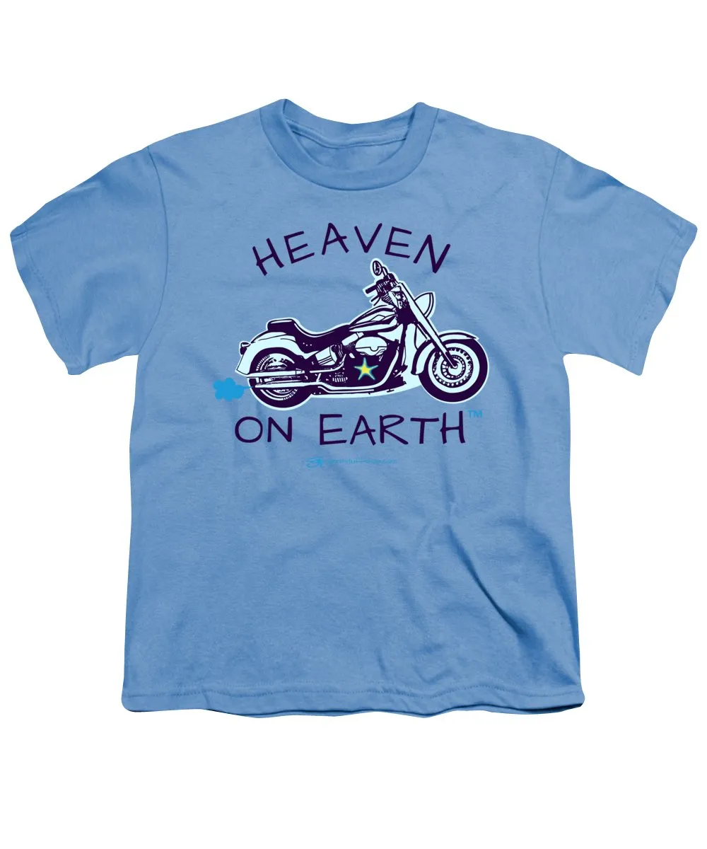 Motorcycle Heaven On Earth - Youth T-Shirt