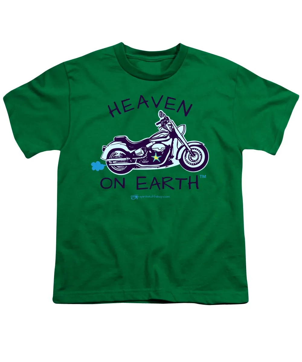 Motorcycle Heaven On Earth - Youth T-Shirt