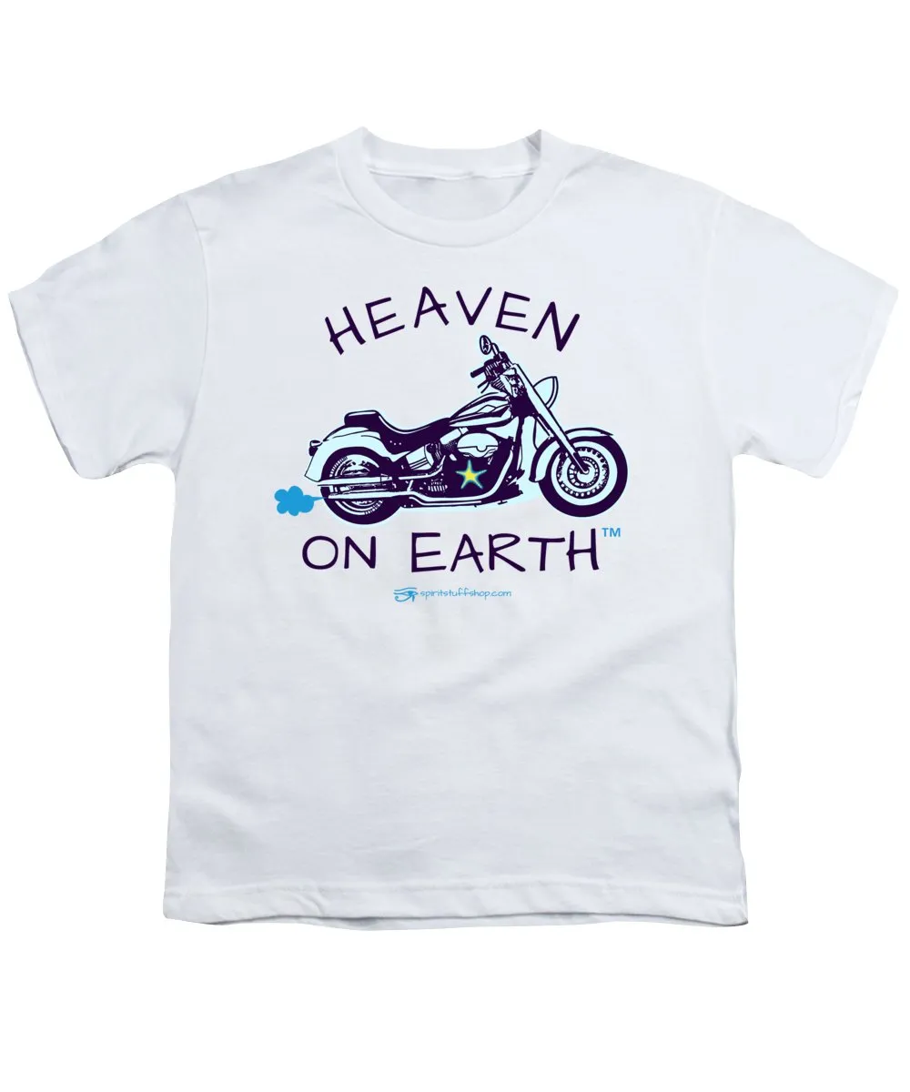 Motorcycle Heaven On Earth - Youth T-Shirt