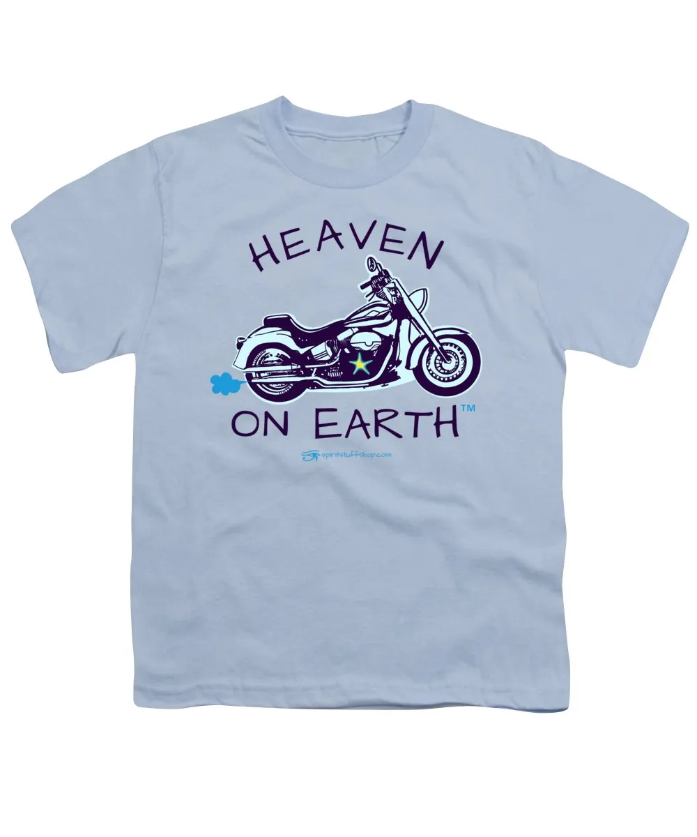 Motorcycle Heaven On Earth - Youth T-Shirt