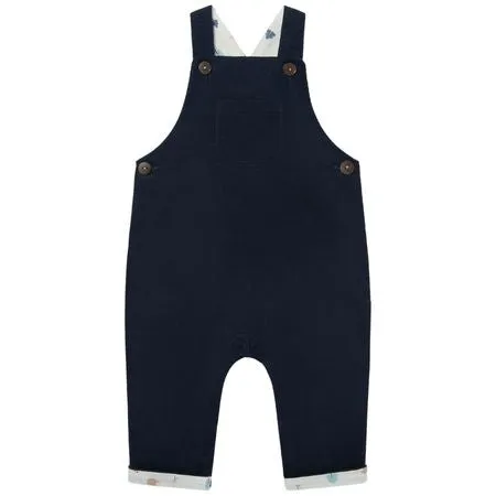 Navy Corduroy Dungarees