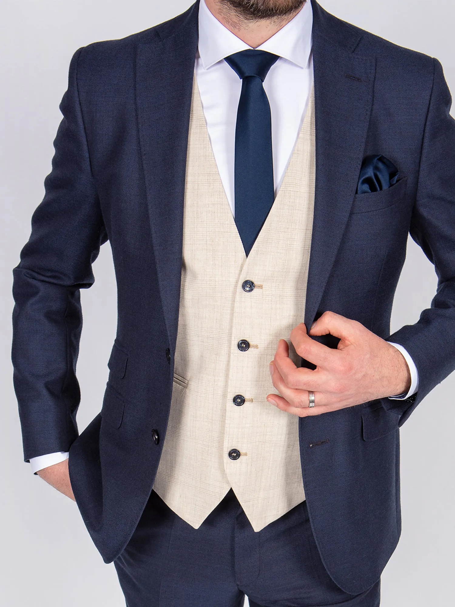 Navy Wool