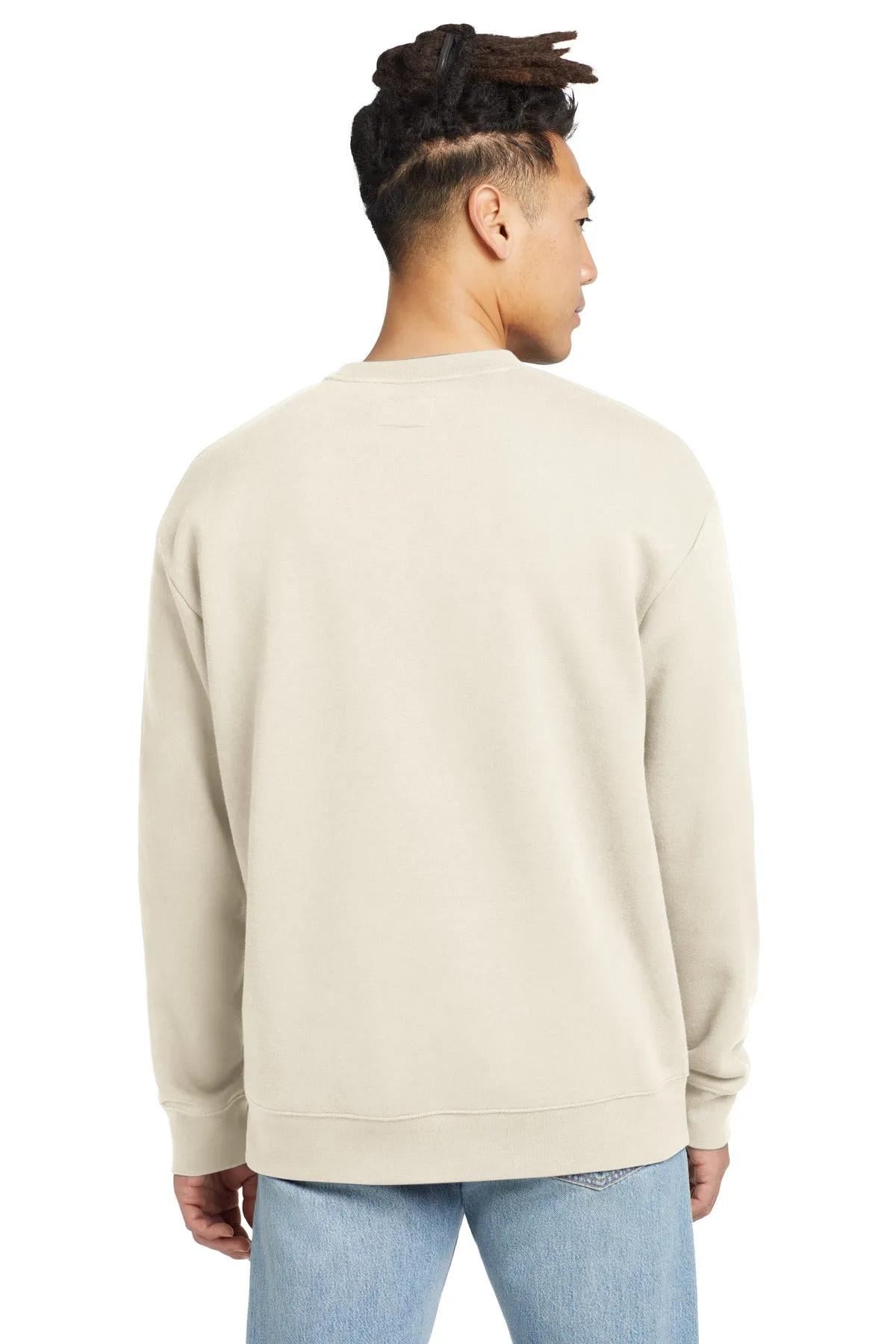 New Era Heritage Fleece Pocket Crew NEA527 Soft Beige
