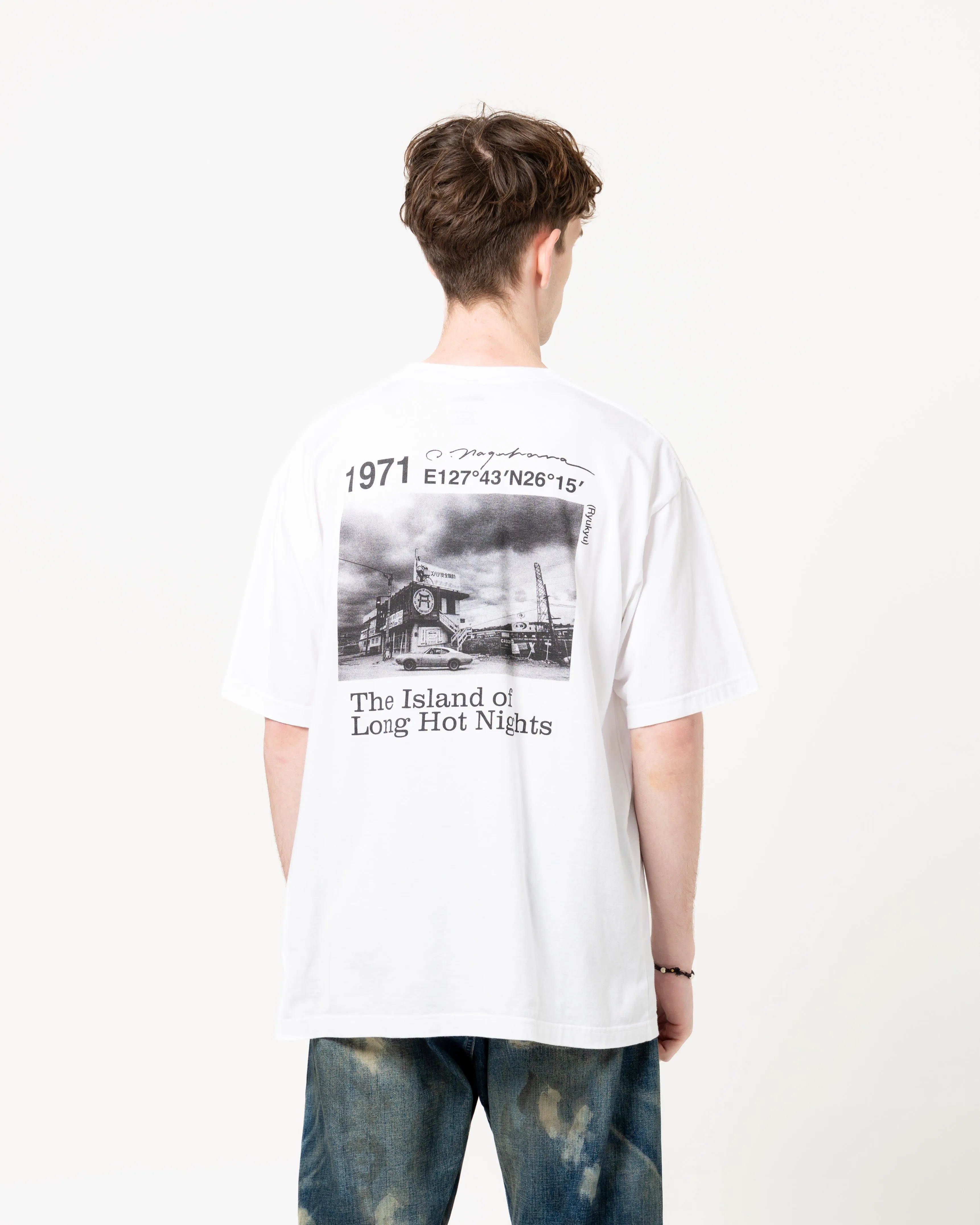 NH x Osamu Nagahama SS-3 Tee | White