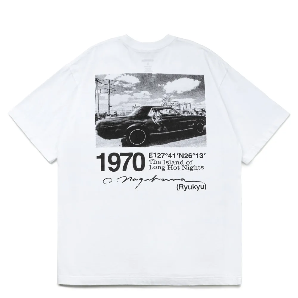 NH x Osamu Nagahama SS-4 Tee | White