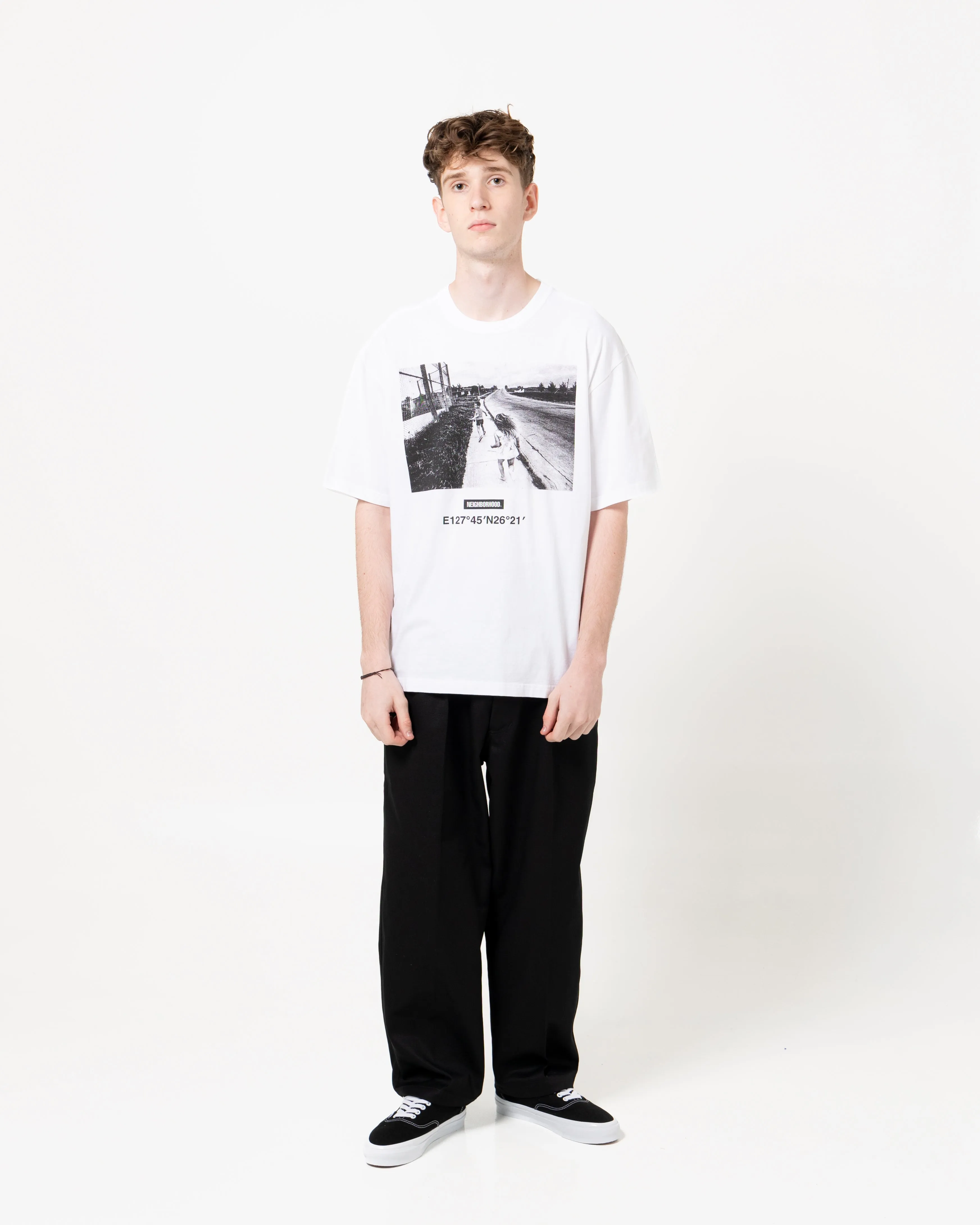 NH x Osamu Nagahama SS-4 Tee | White