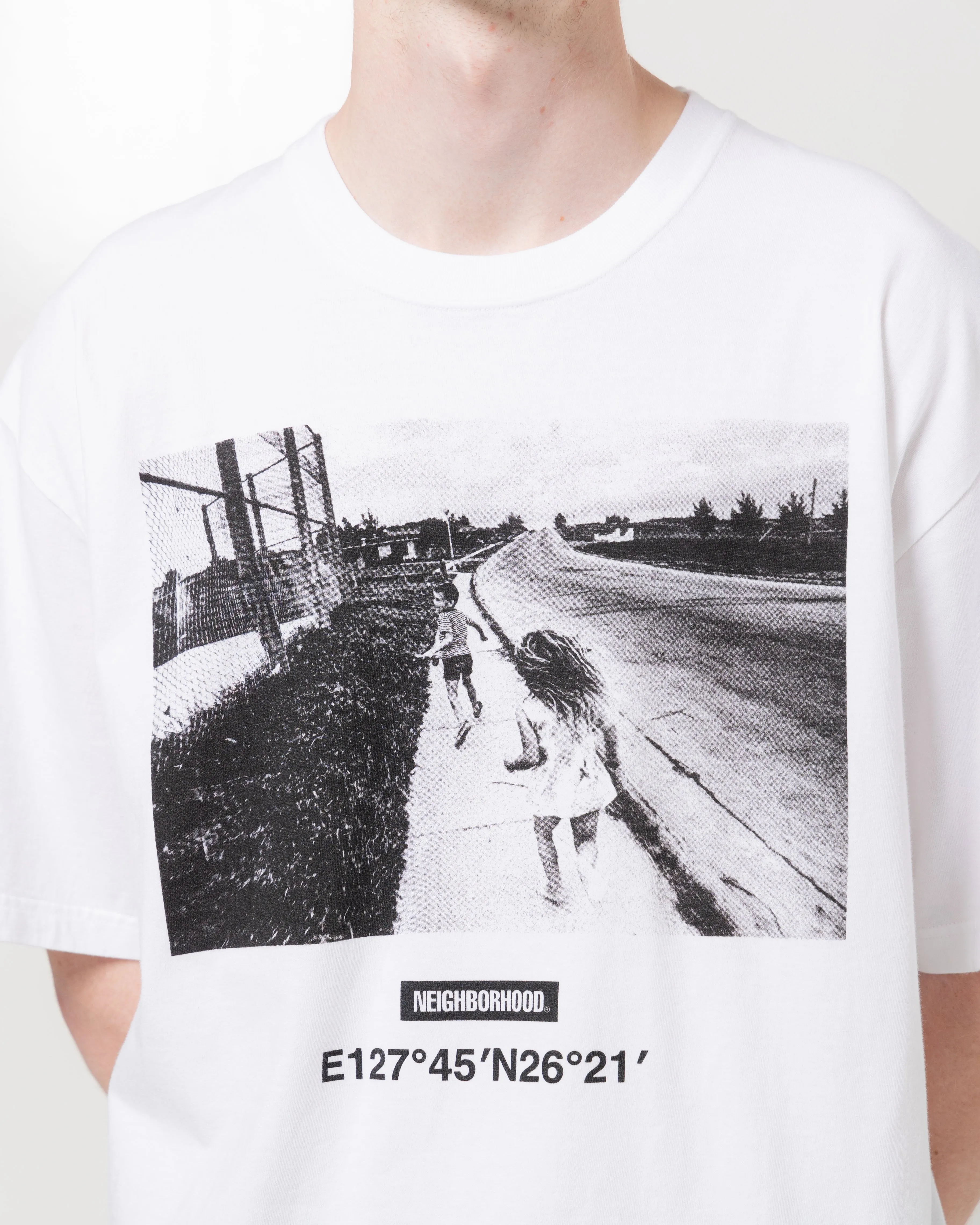 NH x Osamu Nagahama SS-4 Tee | White