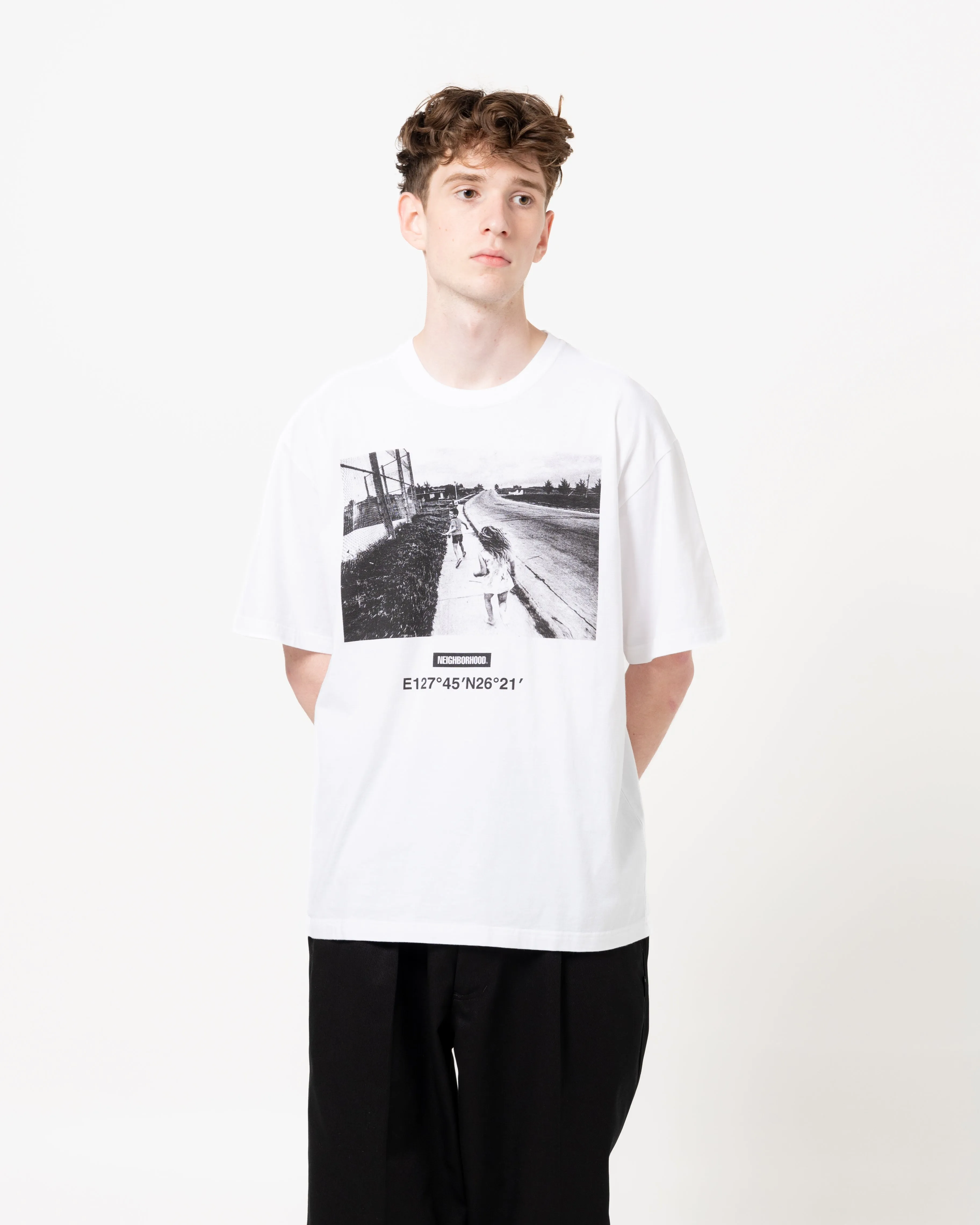 NH x Osamu Nagahama SS-4 Tee | White