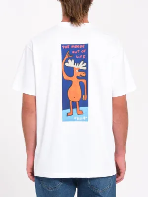 Olivmoose T-Shirt - White