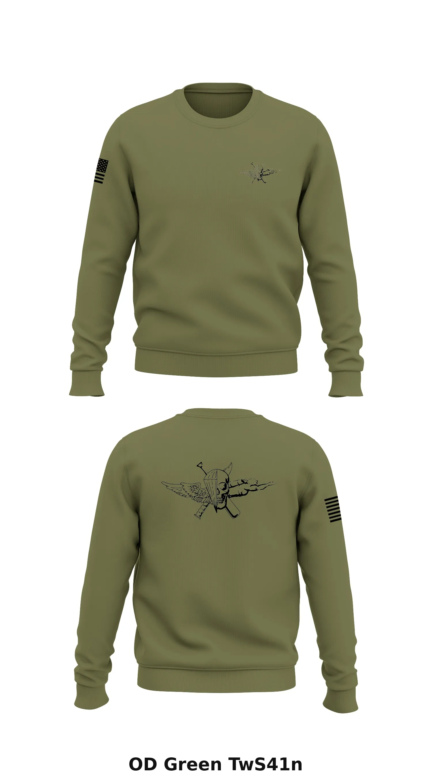 OPERATOR Store 1 Core Men's Crewneck Performance Sweatshirt - TwS41n