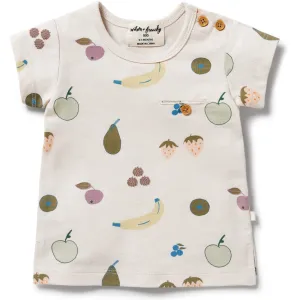 Organic Pocket Tee- Fruity