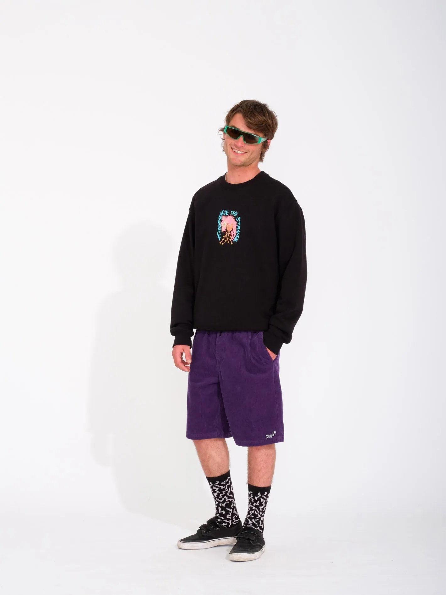 Outer Spaced 21" Short - DEEP PURPLE