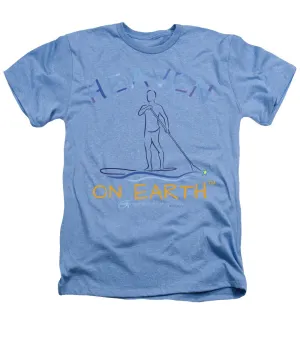 Paddle Board Heaven On Earth - Heathers T-Shirt