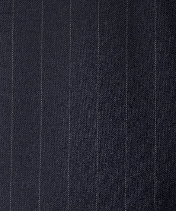 Palm Beach 100% Wool Navy Stripe Plain Front Suit Pant