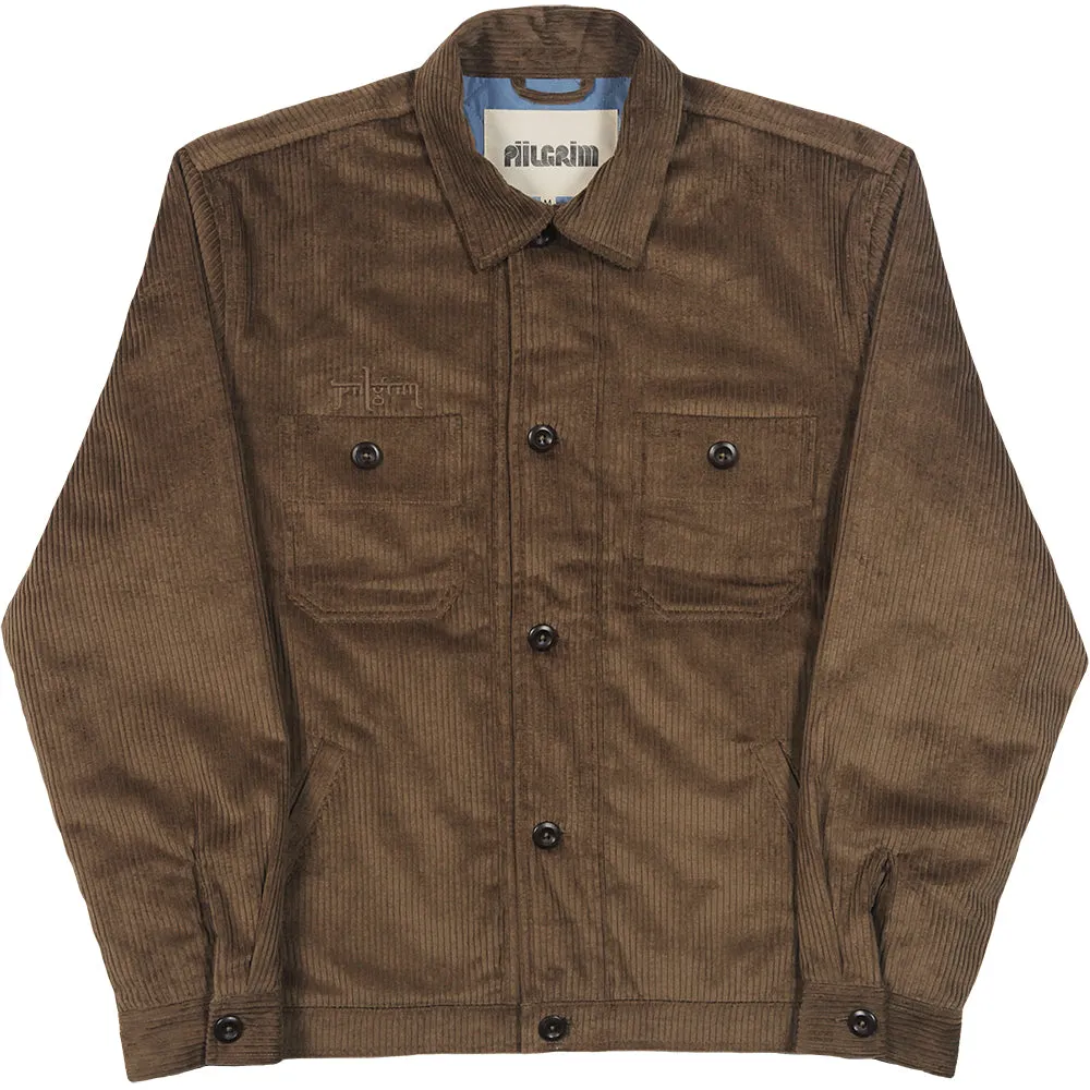 Piilgrim Elevator Corduroy Jacket olive