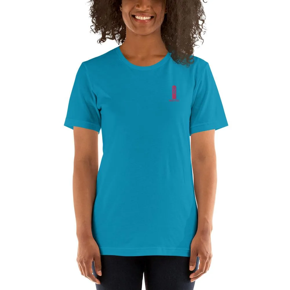 Pink OB Stake Embroidered T-Shirt