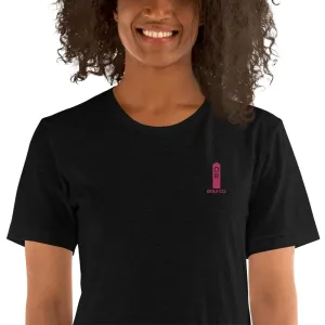 Pink OB Stake Embroidered T-Shirt