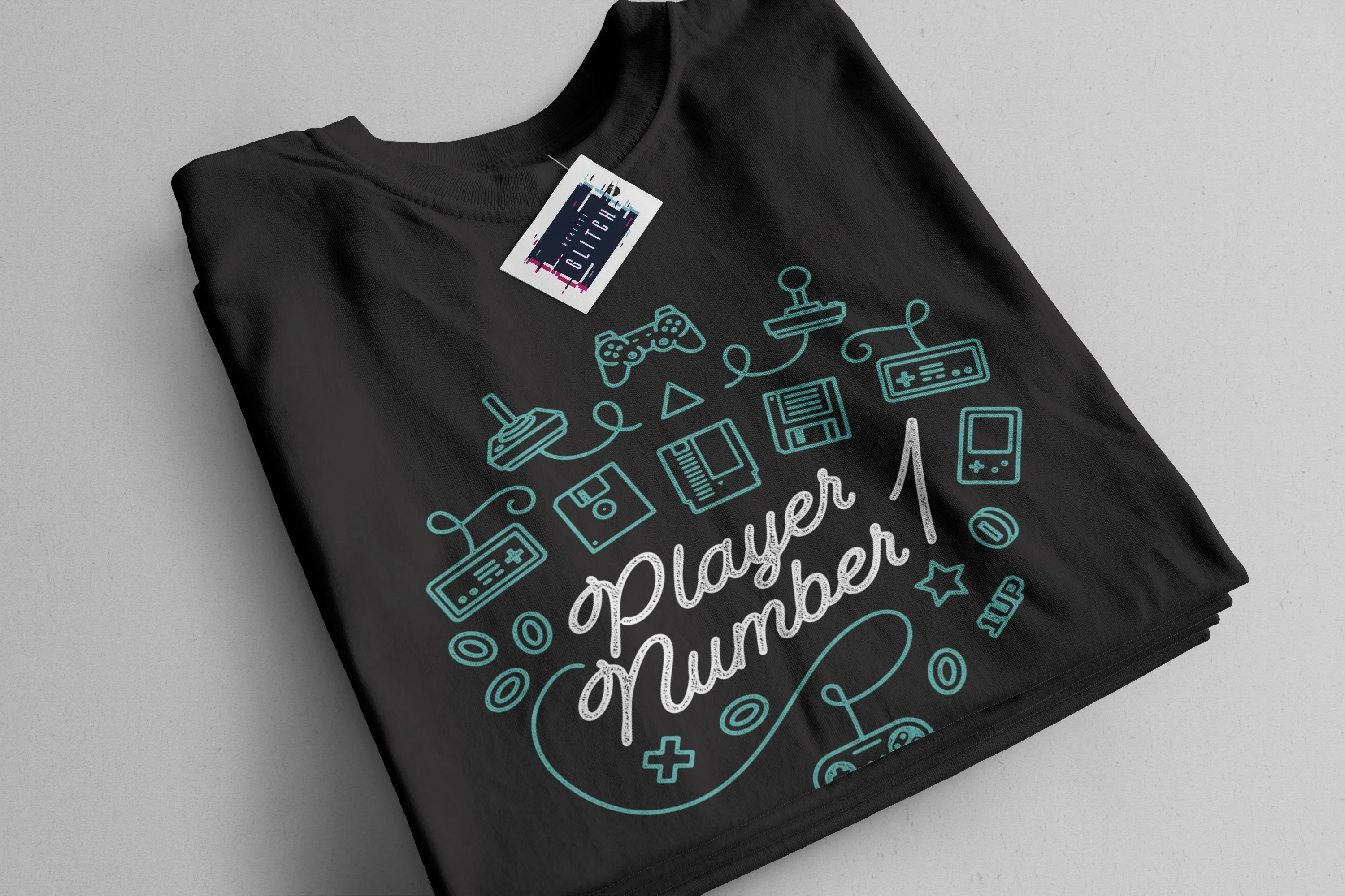 Player Number 1 Mens T-Shirt