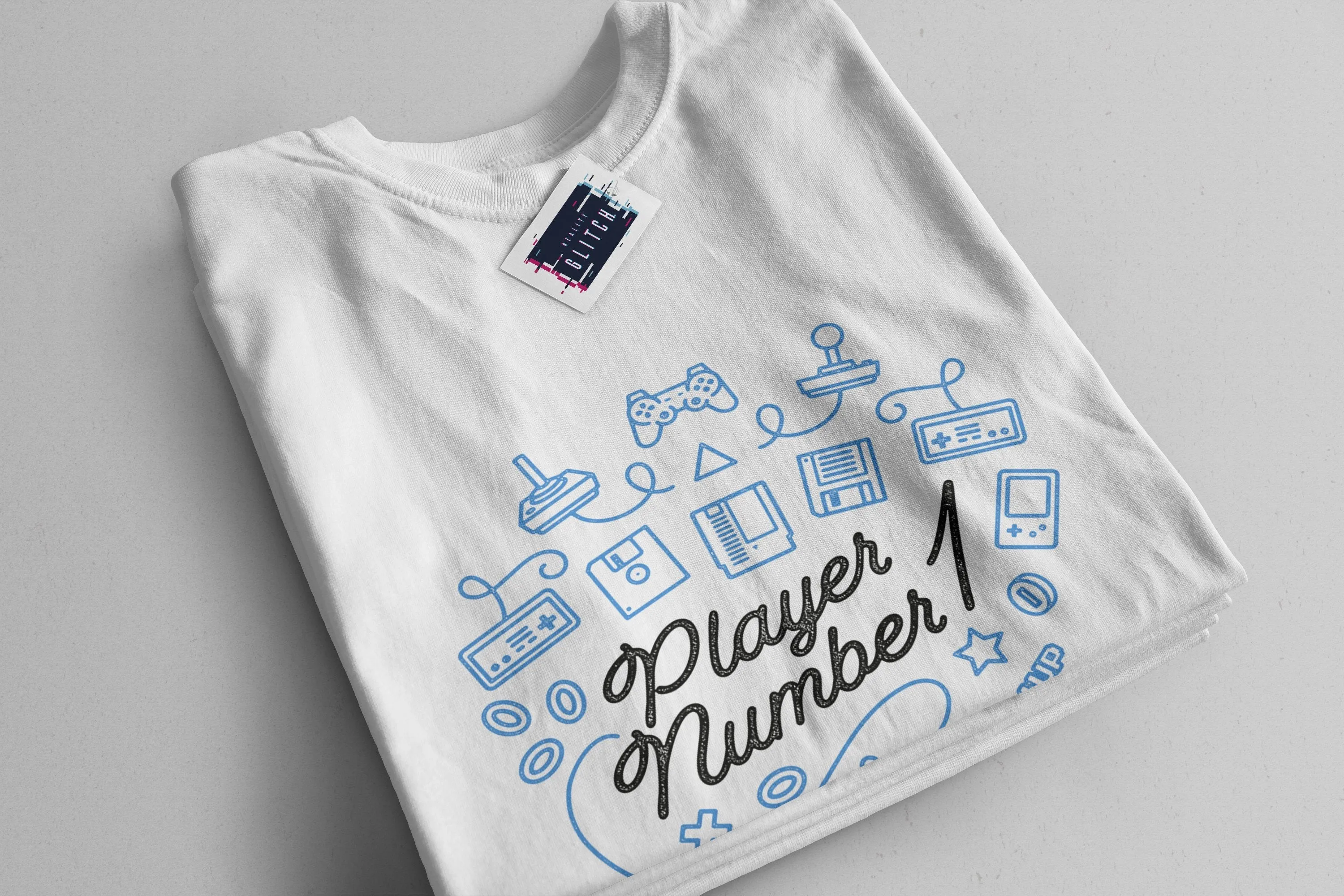 Player Number 1 Mens T-Shirt