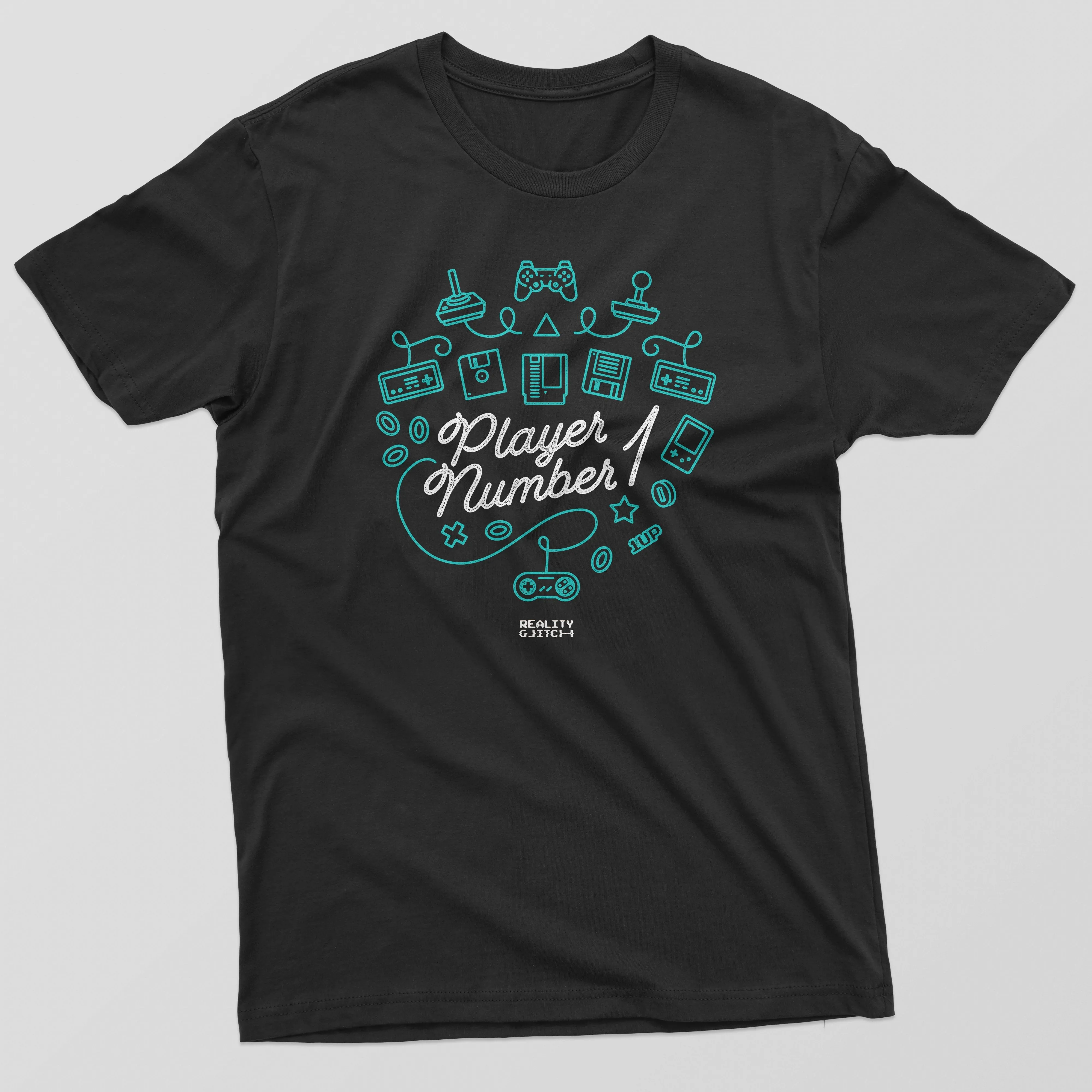 Player Number 1 Mens T-Shirt