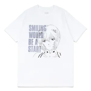 Pleasures x Evangelion Smiling Tee | White