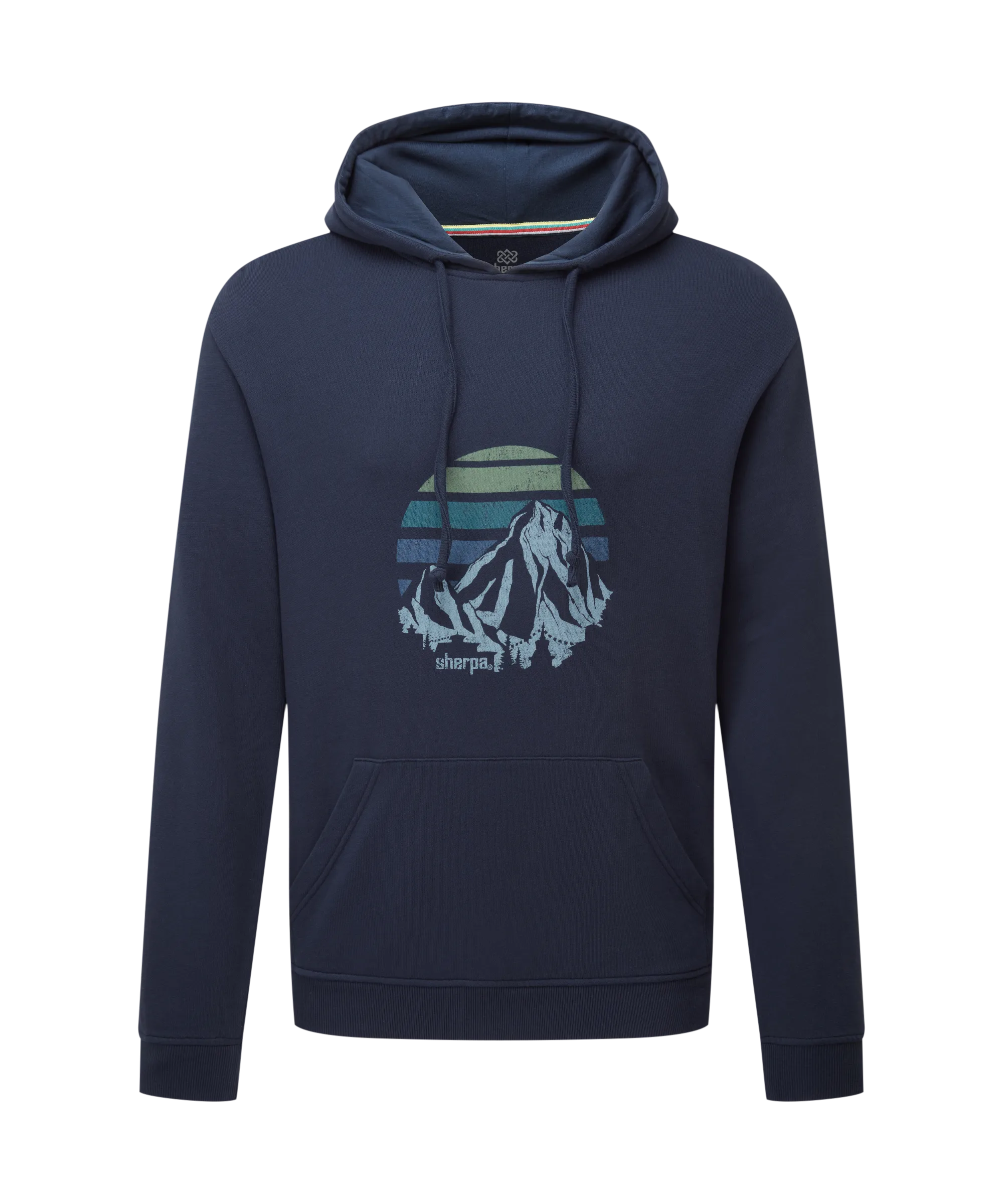 Pokhara Sunset Hoodie - Rathee Blue