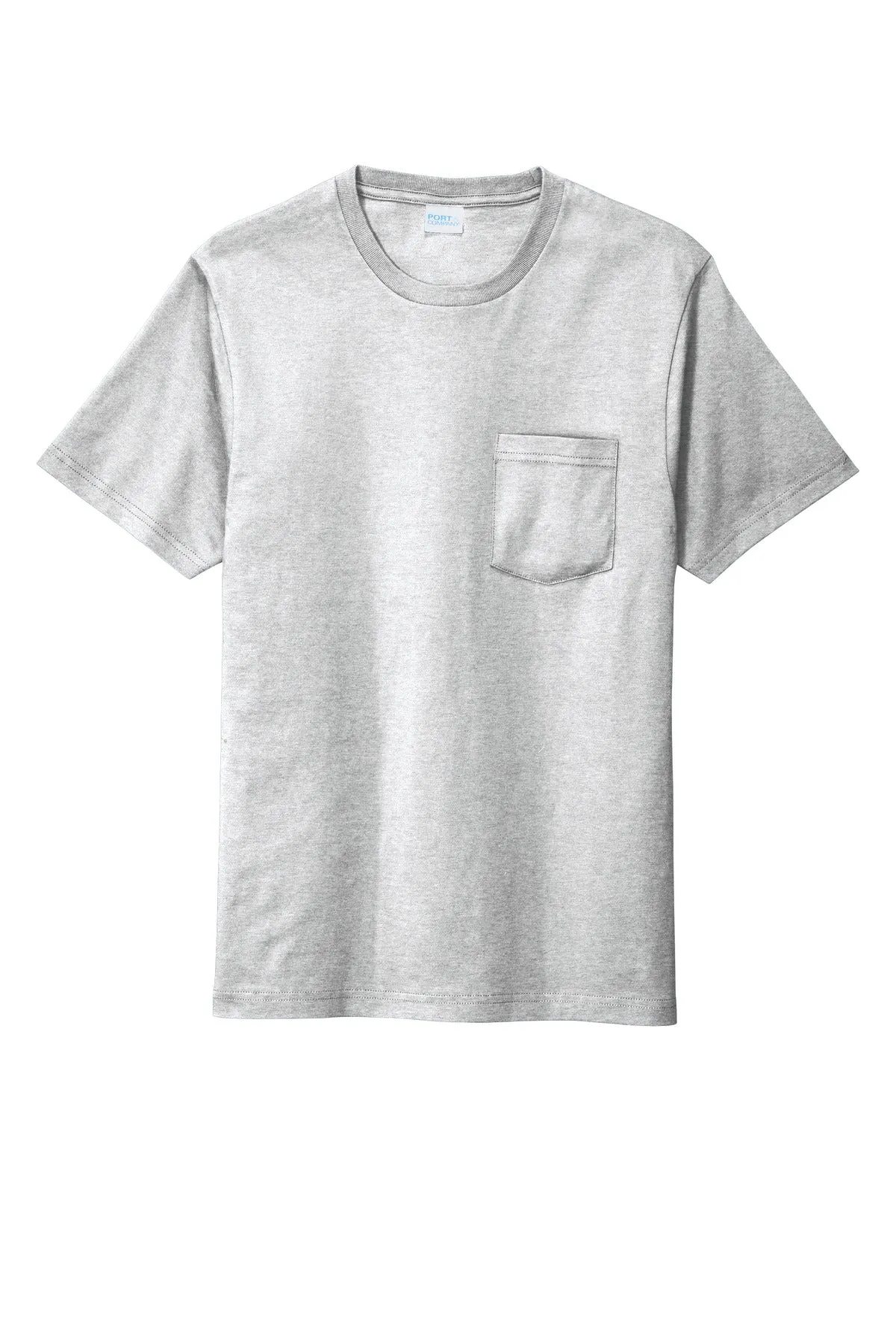 Port & Company Bouncer Pocket Tee PC600P Ash