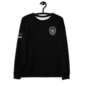 Powell Police Premium Core Men's Crewneck Performance Sweatshirt - 6NLFdh
