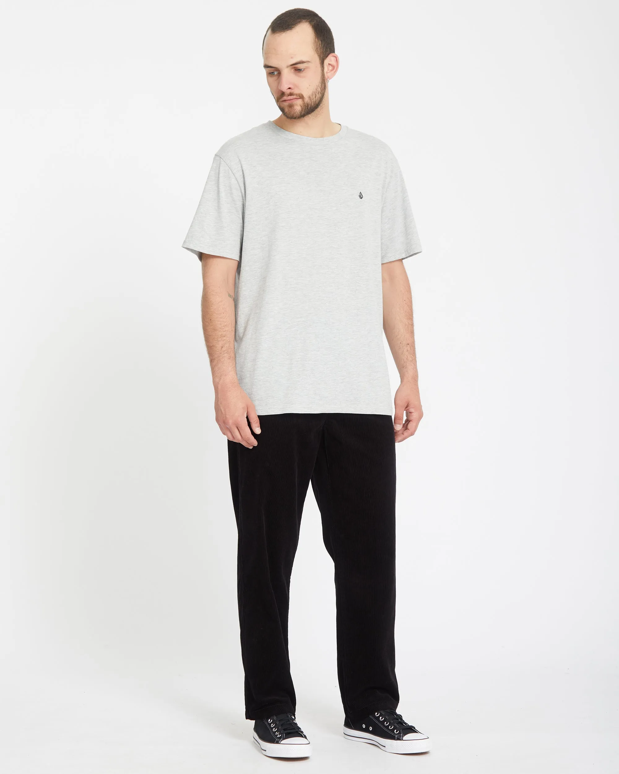 Psychstone Elasticated Waist Trousers - BLACK