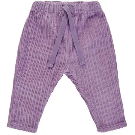 Purple Corduroy Joggers